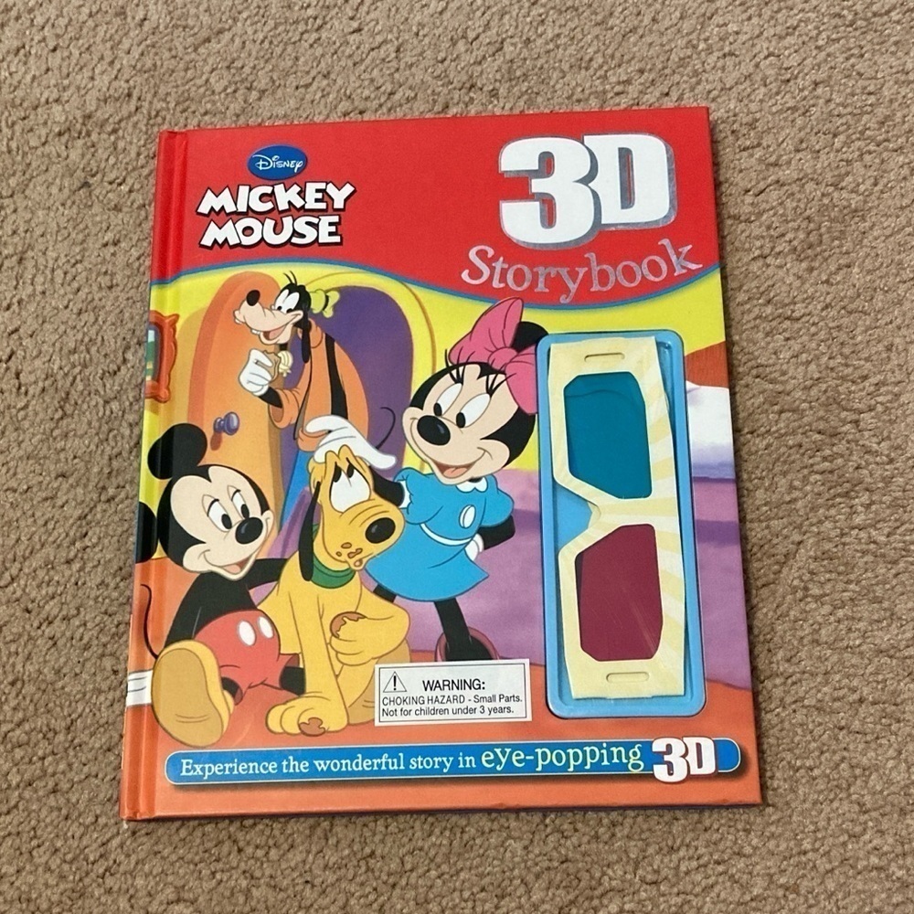 Mickey Mouse storybook 3-D excellent shape